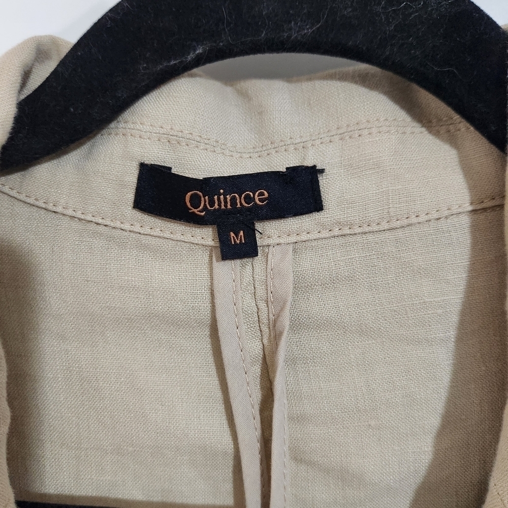 Quince European Linen Womens Blazer, Size Medium - Picture 2 of 8